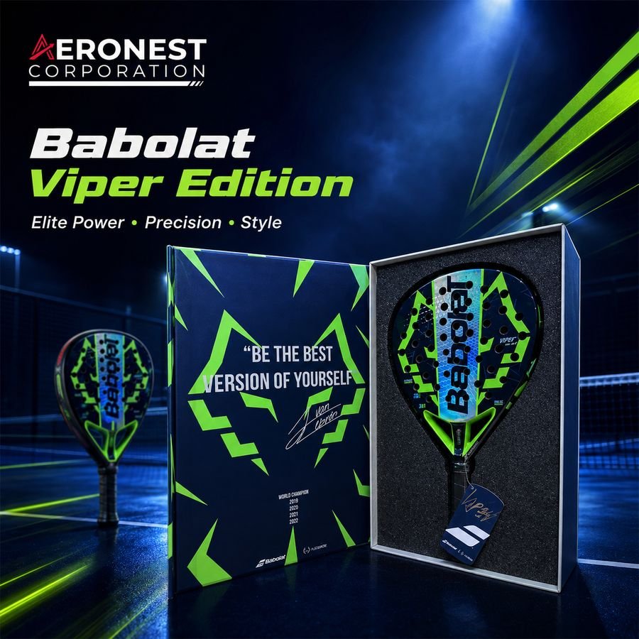 Babolat Viper Edition — Aeronest promotional banner
