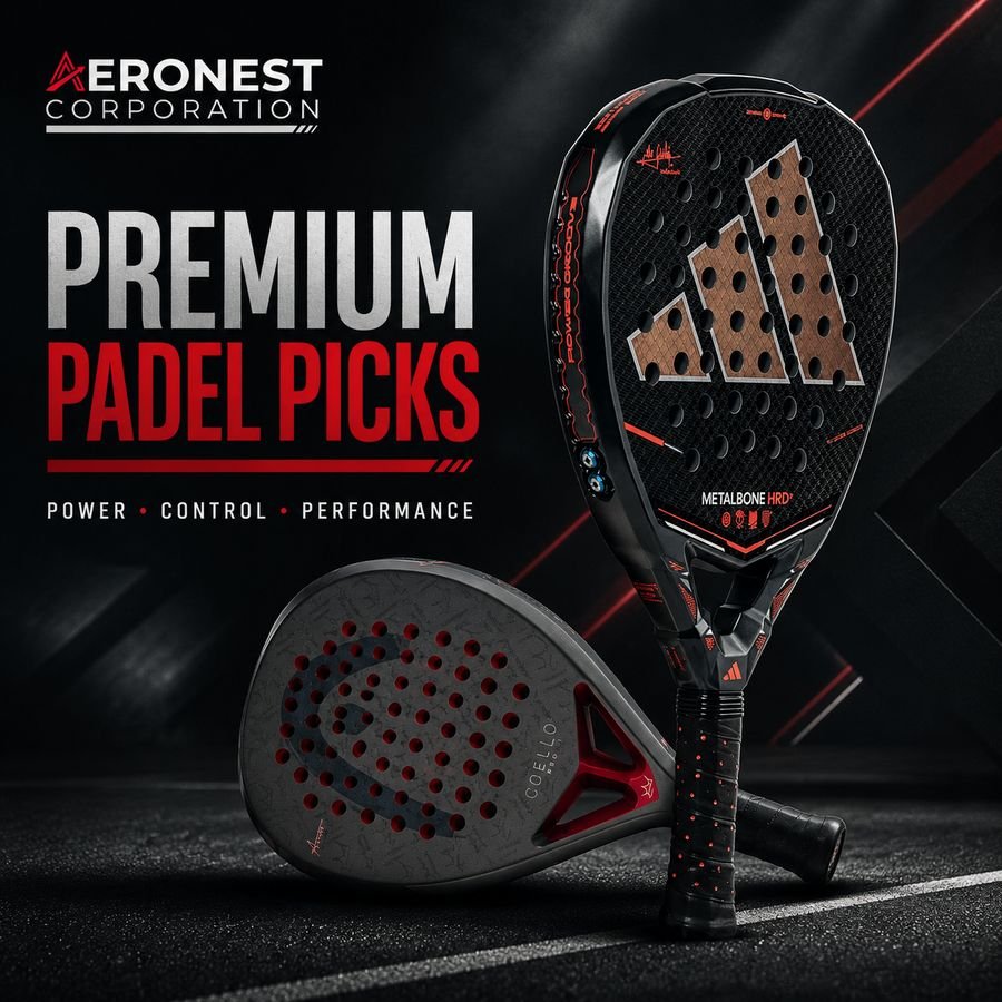 Adidas & Head — Aeronest promotional banner